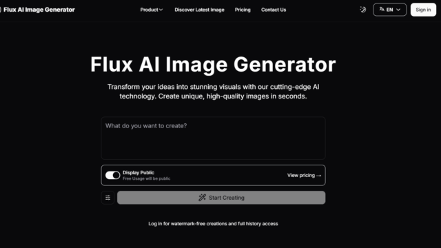 Flux AI Image Generator