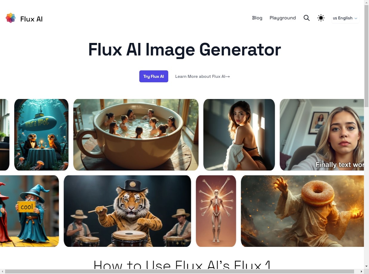 Flux AI: Image Generator With Flux.1